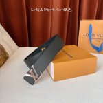 Louis Vuitton ：经典原单品质，手掌纹面搭配原版皮底，原单精品钢扣，精工制作，细节看图，实物拍摄，高端奢华，宽度4.0Cm DDD