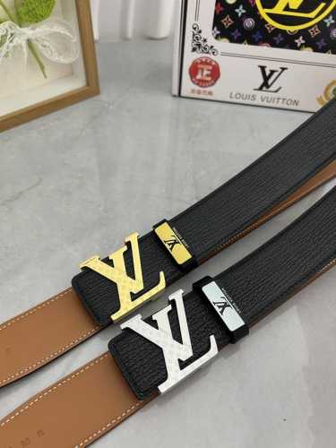 品名：Lv..路易..威登原单 材质：原单牛皮腰带 百分百头层牛皮腰带保证真皮，24K纯钢扣，专柜原单品质、做工精细，时尚大牌，送人自用首选 包装： 请认准如图