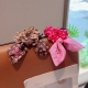 配包装 Lv 路易威登 村上隆系列马尾蝴蝶结发圈肠圈，高档韩版皮筋，经典花型设计， 高端大气，名媛范儿，