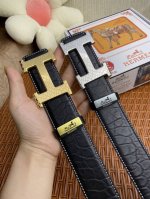 品名：爱马仕.Hermès 原单 材质：原单牛皮腰带 百分百头层牛皮腰带保证真皮，24K纯钢扣，专柜原单品质、做工精细，时尚大牌，送人自用首选 包装： 请认准如