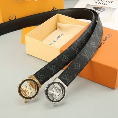 特P190 Lv 原版皮料面，头层牛皮底，宽3.5Cm 不锈钢金属标识，适合商务低调人士！自动扣款式