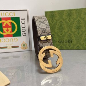 品名：古奇.Gu...Ci 原单 材质：原单牛皮腰带 专柜原单品质、做工精细，时尚大牌，送人自用首选 包装： 请认准如图专柜包装赠送打孔器手提袋专柜礼盒宽度3.