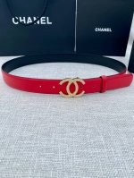 宽度3.0Cm Chanel 香奈儿 原版碰纹牛皮金 银 色镶钻钢扣。