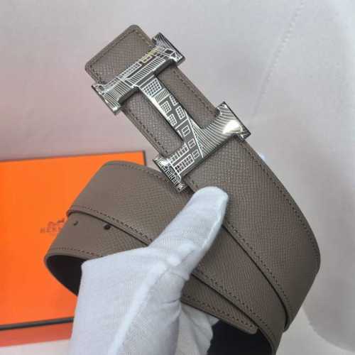 官网同步 爱马仕专柜同步 进口双面小牛皮 精钢精品五金 双面可用38Mm