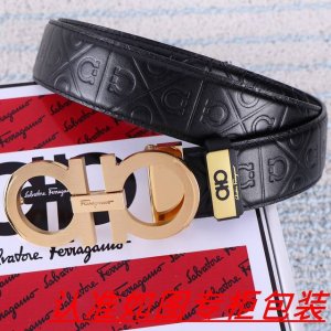 品名：菲拉格木原单 材料：百分百头层牛皮，保证真皮。24K纯钢扣双面可用专柜同等质量， 送人自用首选 包装： 请认准如图专柜包装，赠送打孔器，银联发票，宽度3.