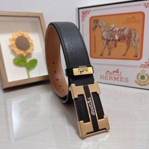 品名：爱马仕.Hermès 原单 材质：原单牛皮腰带 百分百头层牛皮腰带保证真皮，24K纯钢扣，专柜原单品质、做工精细，时尚大牌，送人自用首选