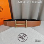 Hermes 爱马仕 宽度 3.8Cm 代购品质 腰带手工品质进口精选优质皮 搭配精钢金属挂扣 双面可用 进口Togo皮带身 工艺细节处理到位 注重细节不败于细