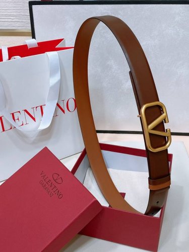 特 VALENTINO GARAVANI VLOGO SIGNATURE 可双面佩戴水钻 亮面小牛皮腰带 -VLOGO SIGNATURE搭扣，饰以施华洛世奇钻