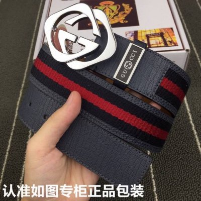 品牌：古奇.Gucci顶级复刻 皮带：原单品质请认准如图专柜包装 腰带：意大利进口百分百头层牛皮，Gucci.古奇，世界著名奢侈品品牌。进口头层牛皮，国外专柜有