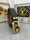 品名：Lv..路易..威登原单 材质：原单牛皮腰带 百分百头层牛皮腰带保证真皮，24K纯钢扣，专柜原单品质、做工精细，时尚大牌，送人自用首选 包装： 请认准如图