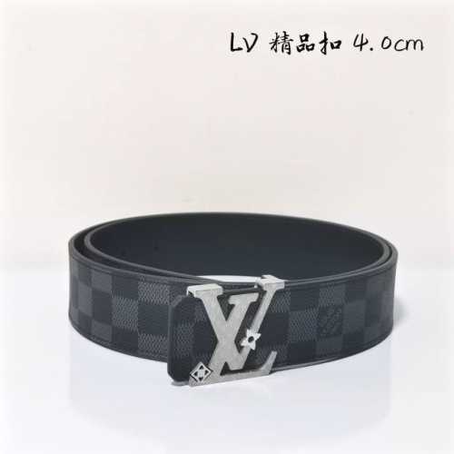 Lv.路易威登 全套包装 原版品质 代工厂货品 40Mm宽度 正品一体铸造五金钢扣，原厂皮料 双面原厂定制面料，区别市场货