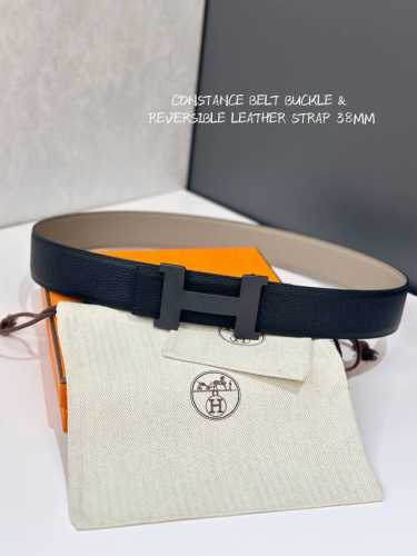 爱～马仕、Constance Belt Buckle & Reversible Leather Strap 38Mm 顶级