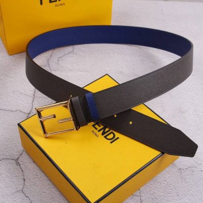 特 Fendl 新款上市 宽38Mm双面原版小牛皮 搭配单钌钯双层ff电镀扣 完美的手感.油边 出众的设计.风格 高贵奢华 时尚大方 高清实拍 货真价实 品质保