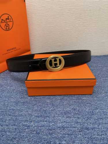 特 爱马仕Hermes 原单爱马仕，宽3.8Cm进口原版皮带身，精品电镀五金 ！