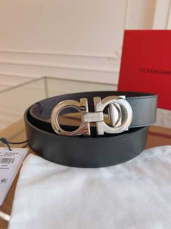 特 Ferragamo.菲拉格慕 新款全套包装 宽度3.5Cm 高级定制款男士皮带 双面进口牛皮 可双面使用 自行选择搭配 真材实料 很有质感 时尚经典不失风范 - 点击图像关闭