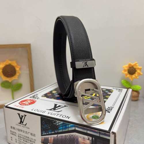品名：Lv..路易..威登自动带 材质：原单牛皮腰带 百分百头层牛皮腰带保证真皮，24K纯钢扣，专柜原单品质、做工精细，时尚大牌，送人自用首选 包装： 请认准如
