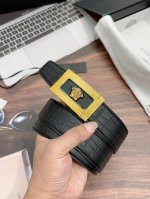 特 范思哲原单 宽度了3.8Cm,原版皮商务休闲两用