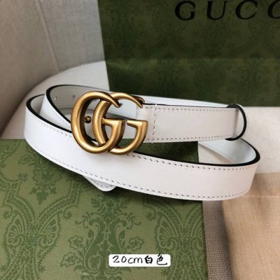 特 Gucci 古奇原版品质 头层小牛皮 进口头原版底 20mm 搭配经典cc古金扣 简单大方 时尚标杆