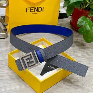 fendl 芬迪 宽40Mm双面原版小牛皮 搭配单钌钯电镀扣 完美的手感.油边 出众的设计.风格 高贵奢华 时尚大方 高清实拍 货真价实 品质保证 双面用