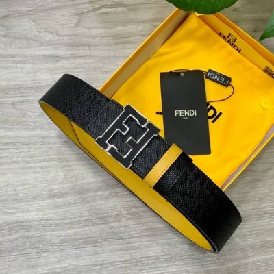 Fendl 芬迪 宽38Mm双面原版小牛皮 搭配单钌钯电镀扣 完美的手感.油边 出众的设计.风格 高贵奢华 时尚大方 高清实拍 货真价实 品质保证