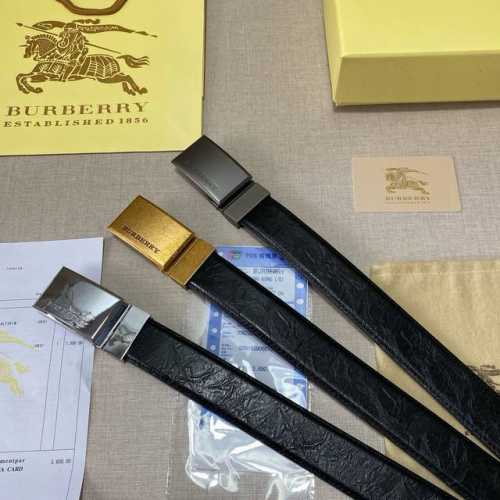 品牌：巴宝莉Burberry 仿铜扣 等级：一整张牛皮切割，头层原皮、新款开模。带宽3.5厘米.油边精致 ，实物拍摄无修饰 上身效果超好、.配专柜全套包装.送礼