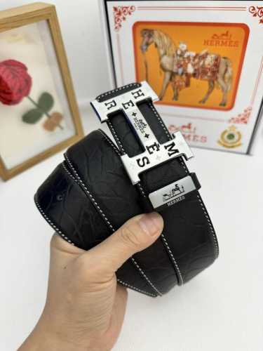 品名：爱马仕.Hermès 原单 材质：原单牛皮腰带 百分百头层牛皮腰带保证真皮，24K纯钢扣，专柜原单品质、做工精细，时尚大牌，送人自用首选 包装： 请认准如