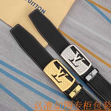 腰带皮带：Lv 路易威登原单牛皮皮带 男款皮带：材质百分百头层牛皮腰带保证真皮皮带，专柜原单品质、做工精细，时尚大牌，送人自用首选包装： 请认准如图专柜包装赠送 - 点击图像关闭