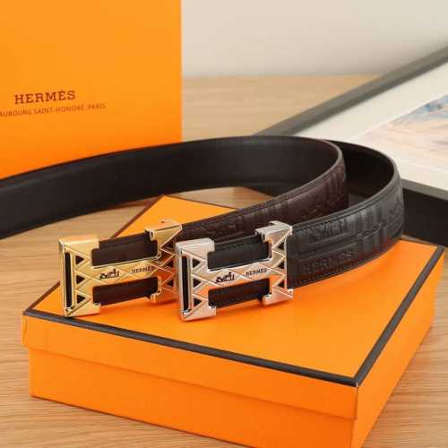 特 爱马仕.Hermes 全套包装 3.8宽精品不锈钢钢扣，搭配意大利双面进口头层牛皮，可自行选择搭配，全套包装，精品版扣系列