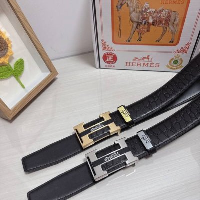 品名：爱马仕.Hermès 原单 材质：原单牛皮腰带 百分百头层牛皮腰带保证真皮，24K纯钢扣，专柜原单品质、做工精细，时尚大牌，送人自用首选 包装： 请认准如