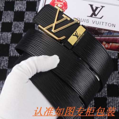 品名：Lv·路易斯登·原单· 材料：百分百头层牛皮，保证真皮。专柜原单品质、做工精细，送人自用首选 包装： 请认准如图专柜包装，赠送打孔器，银联