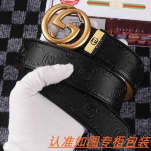 品名：古奇.Gu...Cci原单 材料：百分百头层牛皮，保证真皮。专柜原单品质、做工精细，送人自用首选包装： 请认准如图专柜包装，赠送打孔器，银联发票，宽度3.