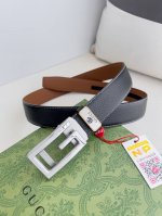 品名：古奇.Gu...Cci 腰带自动带 皮带 型号：自动扣，纯钢材质自动扣，自动带身，尾部外穿款材料：百分百头层牛皮，保证真皮。24K纯钢扣专柜同等质量， 双