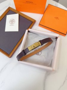 Hermes凯利 Kelly 18腰带法国原厂Ep A级钢扣 品质毋庸置疑 没有更好 只有最好 加强版 随意调节 均码