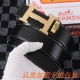 品名：爱马仕 原单 材料：百分百头层牛皮，保证真皮。专柜原单品质、做工精细，送人自用首选 包装： 请认准如图专柜包装，赠送打孔器，银联发票，宽度3.8Cm