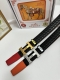 品名：爱马仕.Hermès 原单 材质：原单牛皮腰带 百分百头层牛皮腰带保证真皮，24K纯钢扣，专柜原单品质、做工精细，时尚大牌，送人自用首选 包装： 请认准如