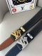品名：Lv..路易..威登原单 材质：原单牛皮腰带 百分百头层牛皮腰带保证真皮钢扣，专柜原单品质、做工精细，时尚大牌，送人自用首选 包装： 请认准如图专柜包装赠