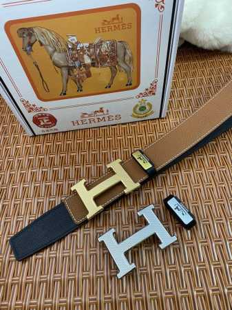 品名：爱马仕.HermèS 原单 材质：原单牛皮腰带 百分百头层牛皮腰带保证真皮，24K纯钢扣，专柜原单品质、做工精细，时尚大牌，送人自用首选 包装： 请认准如 - 点击图像关闭