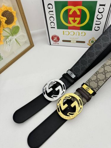 品名：古奇.Gu...Ci 原单 材质：原单牛皮腰带 专柜原单品质、做工精细，时尚大牌，送人自用首选包装： 请认准如图专柜包装赠送打孔器手提袋专柜礼盒宽度3.8