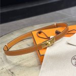 特 Hermes Kelly 18腰帶 精钢五金 Epsom原版皮