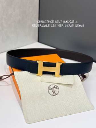 爱～马仕、Constance Belt Buckle & Reversible Leather Strap 38Mm 顶级 - 点击图像关闭