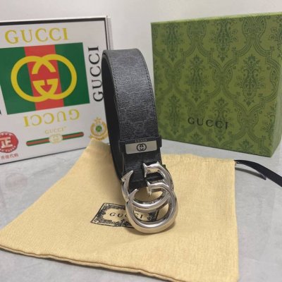 品名：古奇.Gu...Ci 原单 材质：原单牛皮腰带 专柜原单品质、做工精细，时尚大牌，送人自用首选 包装： 请认准如图专柜包装赠送打孔器手提袋专柜礼盒宽度3.