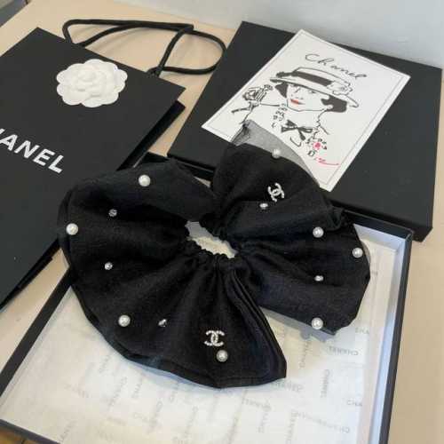 Chanel香奈儿高级发圈，带手工钉珠