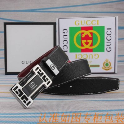 腰带皮带：古奇原的牛皮腰带 男款皮带：材质百分百头层牛皮腰带保证真皮皮带，专柜原单品质、做工精细，时尚大牌，送人自用首选包装： 请认准如图专柜包装赠送打孔器手提