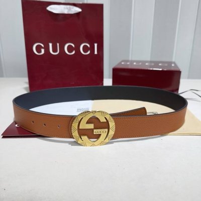 Gucci 古奇新款 DDD 采用双面Togo纹头层牛皮 纯钢精品花纹扣头打造 双面可用，柔软细腻，休闲商务，百搭大方，商务休闲！ DDD 宽度：3.8Cm D