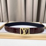 Lv。商务休闲、正装均可佩戴！3.8Cm 最新款扣头，抛光扣头、时尚百搭