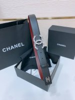 Chanel 春夏新款 小牛皮与黄铜Cc搭扣 精致细腻 光滑优雅 3.0Cm