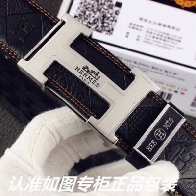 品名：爱玛仕.Her..Mes原单 型号：认准如图专柜包装，赠送打孔器 材料：百分百头层牛皮皮带，24K纯钢扣保证真皮。专柜同等质量， 送人自用首选 包装： 请