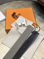 特 爱马仕 原厂皮系列 H 5382 Belt Buckle & Reversible Leather Strap 33Mm