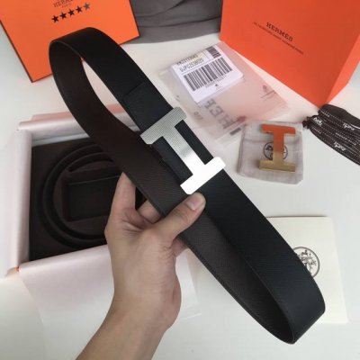 特 爆新 原单-Hermes-3.8Mm 314不锈钢 炉内真空电镀 底部炉内靓面工艺并非普通货 进口二面头层牛皮.
