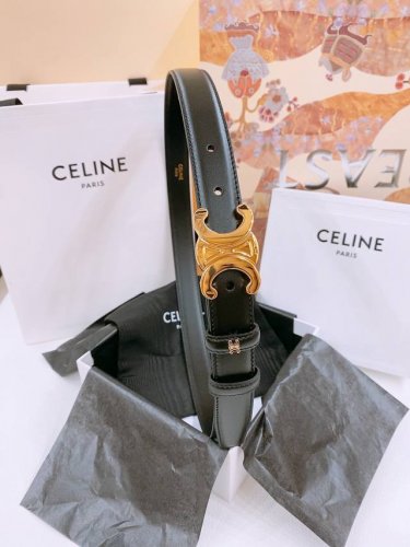 Celine 凯旋门新款针扣腰带 超简约大气的腰带2.5精品，顶级进口牛皮制作，牛皮搭配牛仔，搭配黄铜金扣，手感柔软细腻，上身效果超级好看. 宽度：25毫米